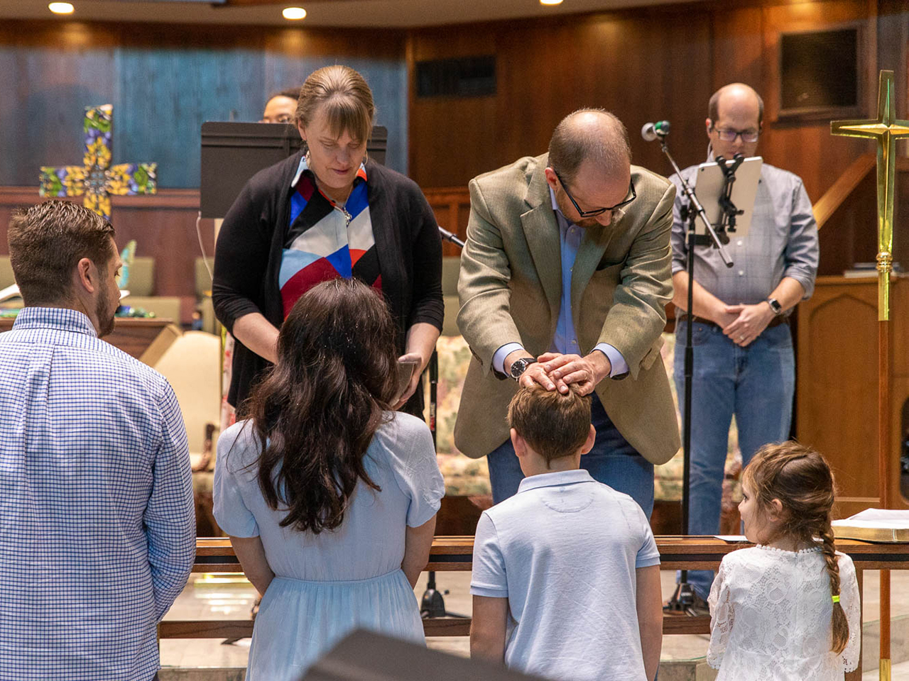 3K2A1849Baptism, Sanctuary, SUMC, Sunday morning